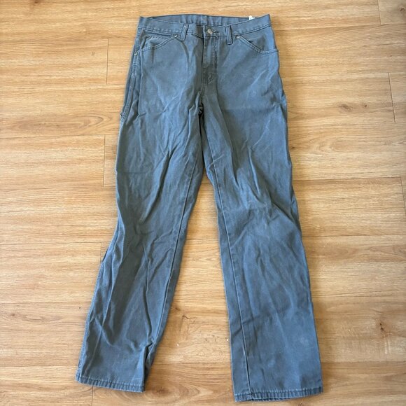 Dickies Mid Rise Classic Straight Leg Denim Jeans Grey Men’s Size 30 - Picture 1 of 11